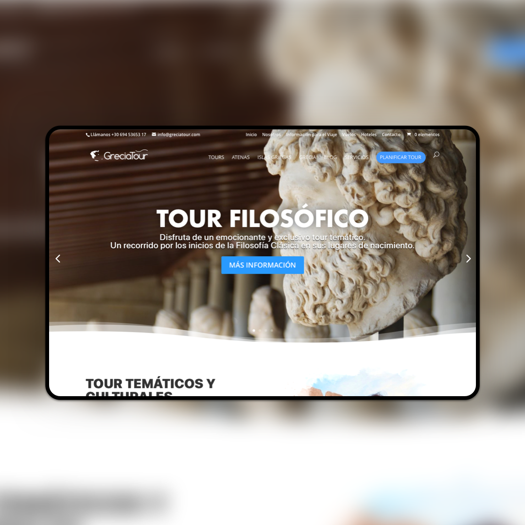GreciaTour Website