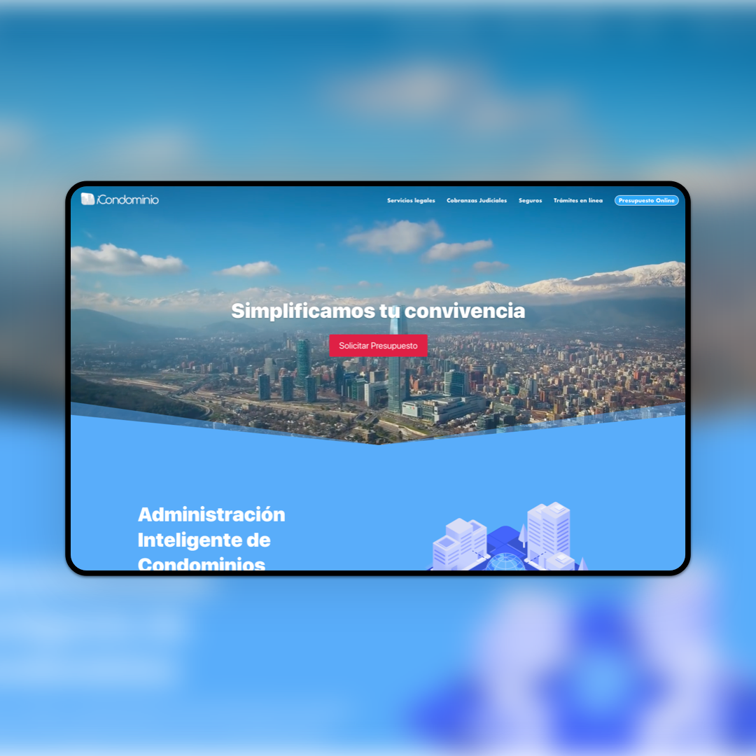 iCondominio S.A. Website